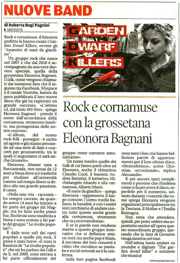 IlTirrenoRitaglio articolo